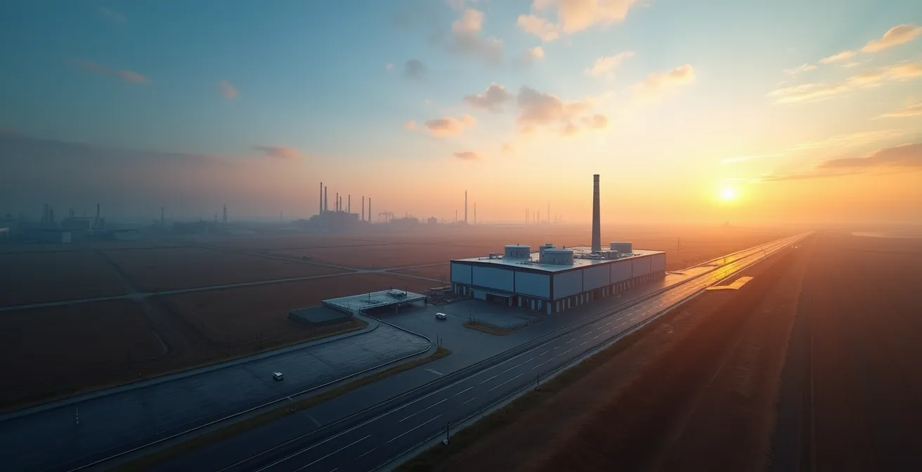 Visualisierung der Beachhead-Expansionsstrategie in neue Märkte