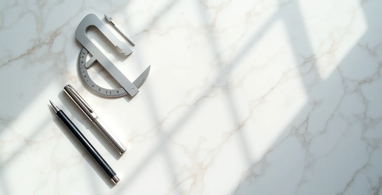 Abstrakte Darstellung verschiedener Entscheidungsebenen im deutschen Mittelstand