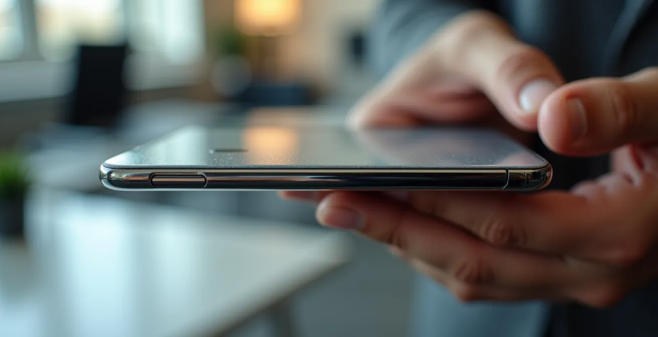 Smartphone mit DSGVO-konformen LinkedIn Lead Formularen