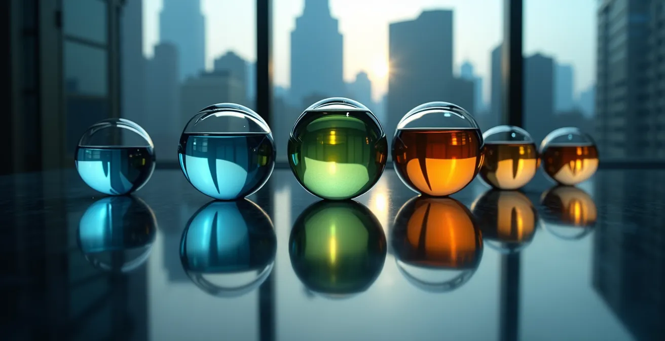 Share of Voice Visualisierung für B2B-Marketing auf LinkedIn