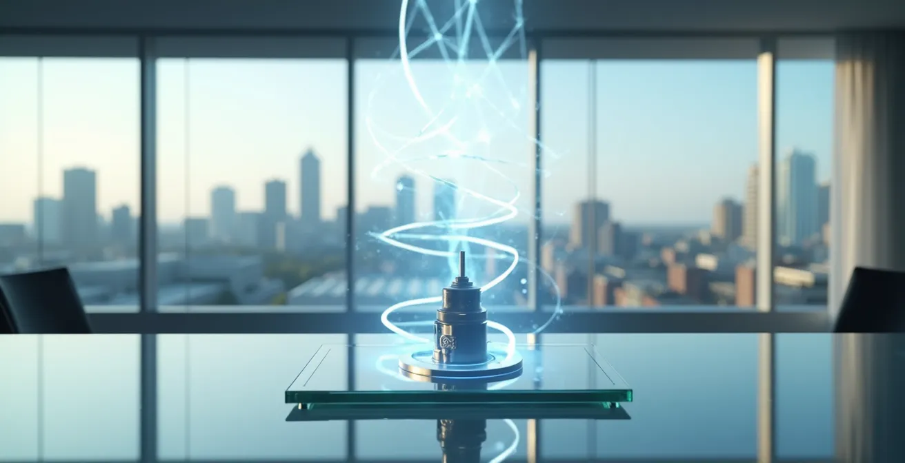 Visuelle Darstellung der Transformation von Einmalverkäufen zu wiederkehrenden Abonnement-Einnahmen